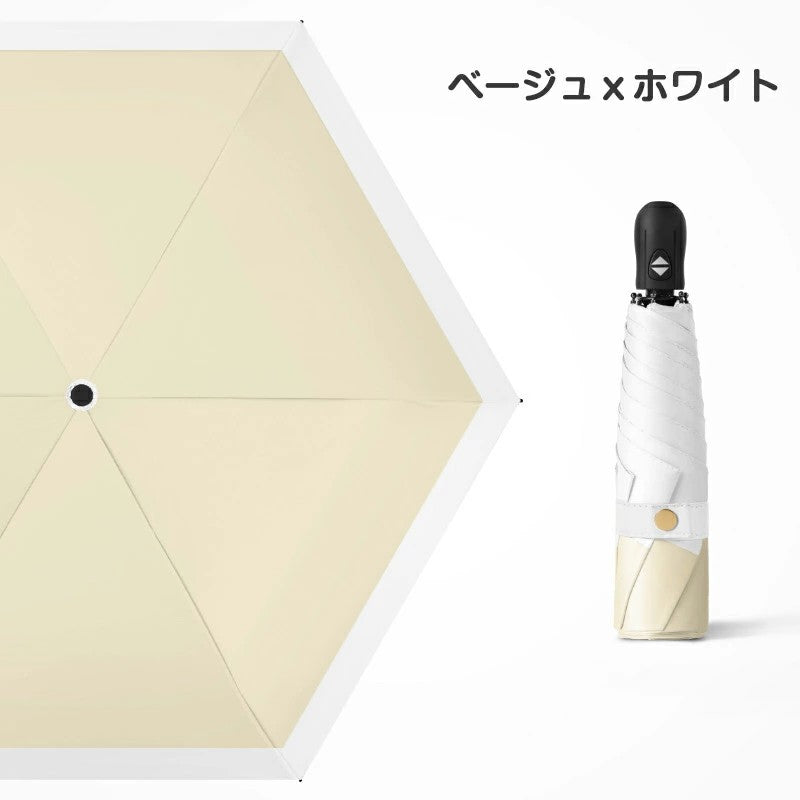 日傘 遮光 折りたたみ傘 ワンタッチ UVカット 日傘 折りたたみ 三つ折り 遮光効率高い ミニ傘 軽量 225g 晴雨兼用傘 折り畳み傘 6本骨 グラデーション レディース 自動開閉 遮光 遮熱 撥水 uvカット 紫外線対策 耐風 頑丈 しっかり 生地 コンパクト 猛暑対策 2026