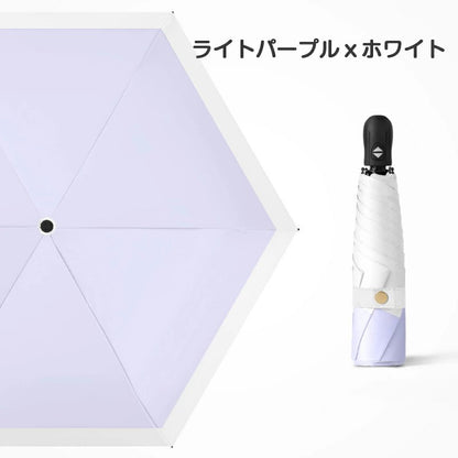日傘 遮光 折りたたみ傘 ワンタッチ UVカット 日傘 折りたたみ 三つ折り 遮光効率高い ミニ傘 軽量 225g 晴雨兼用傘 折り畳み傘 6本骨 グラデーション レディース 自動開閉 遮光 遮熱 撥水 uvカット 紫外線対策 耐風 頑丈 しっかり 生地 コンパクト 猛暑対策 2026
