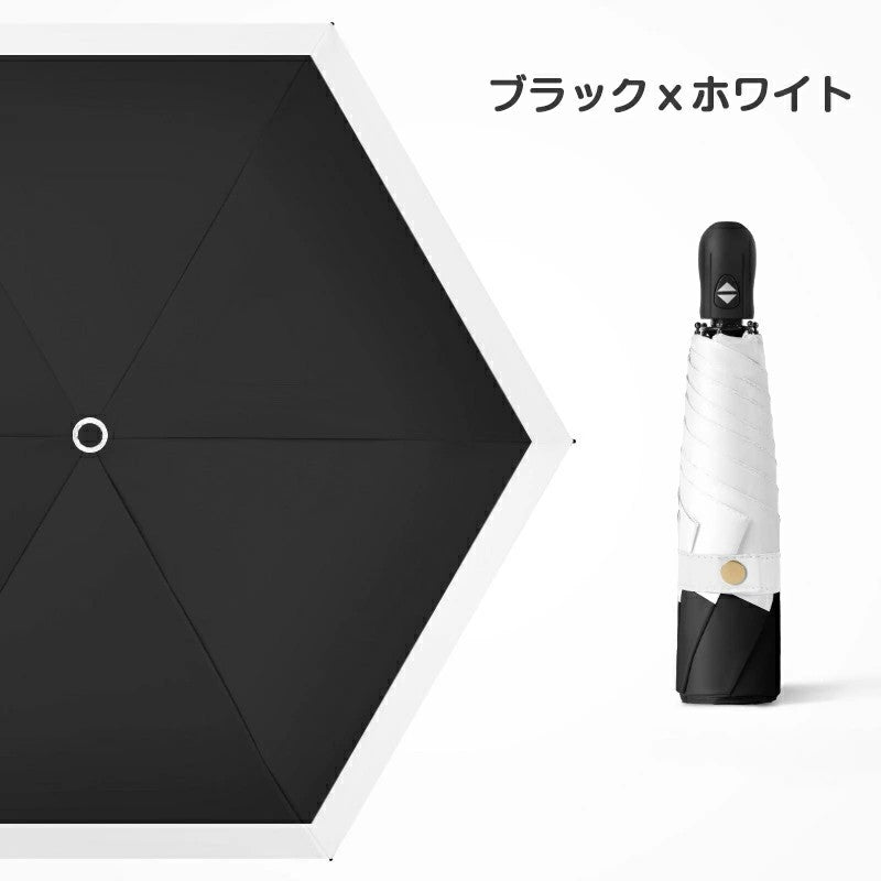 日傘 遮光 折りたたみ傘 ワンタッチ UVカット 日傘 折りたたみ 三つ折り 遮光効率高い ミニ傘 軽量 225g 晴雨兼用傘 折り畳み傘 6本骨 グラデーション レディース 自動開閉 遮光 遮熱 撥水 uvカット 紫外線対策 耐風 頑丈 しっかり 生地 コンパクト 猛暑対策 2026
